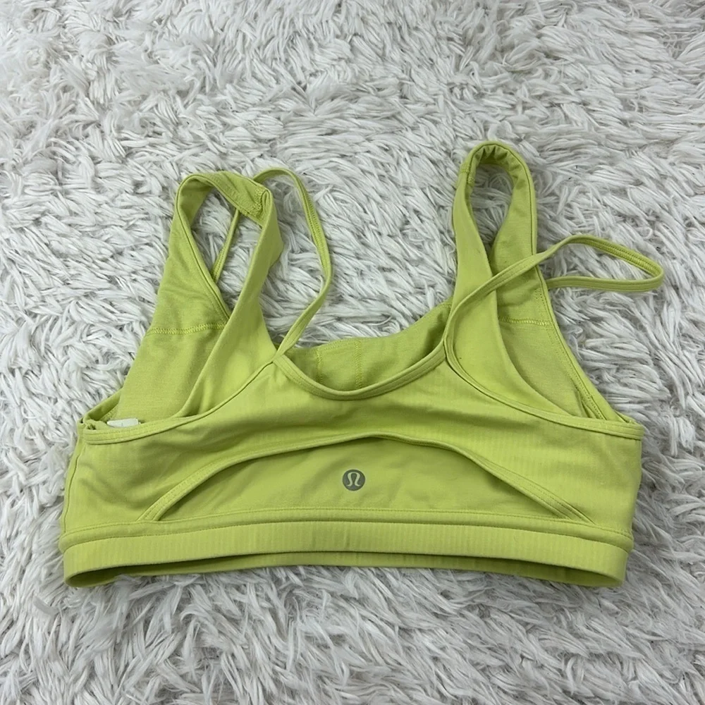 Lululemon Love to Layer Bra Yellow